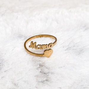 Fashion Ring 14k Gold plated adjustable